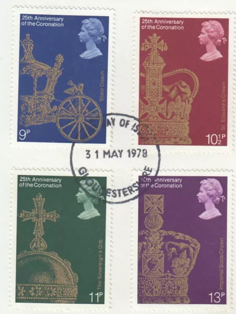 (83203) GB Used Coronation 1978 ON PIECE