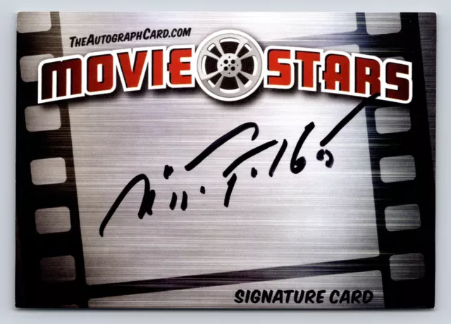 Nita Talbot Authentic Autographed Signed Legendary Movie Stars Signature Card