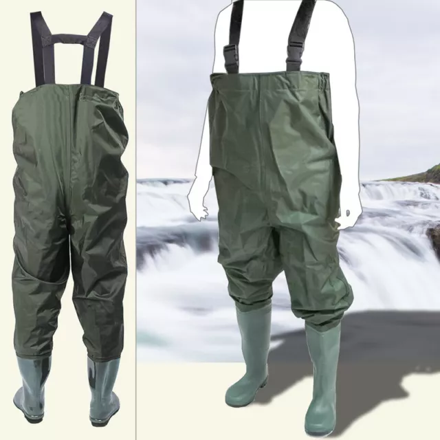 Wathose  Auswahl Angler  Wasserdicht Anglerhose Watt Fisch Teichhose 40-47