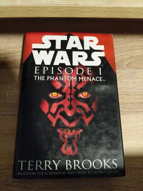 STAR WARS Episode 1 The Phantom Menace Terry Brooks Hardcover First Edition