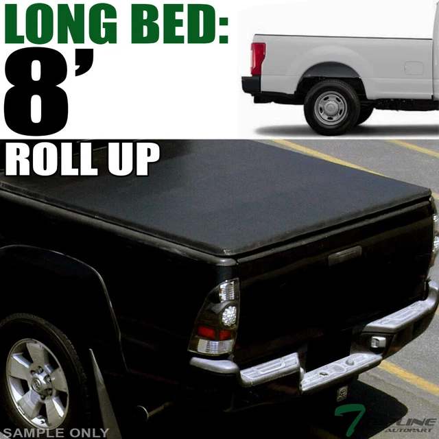 Topline For 2017-2022 Ford F250/F350 8 Ft Bed Lock Roll Up Vinyl Tonneau Cover