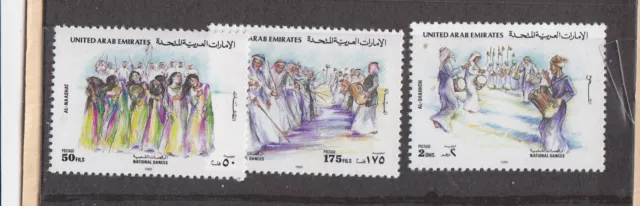 V. A. E  1995 Michel 468/470 postfrisch Tänze