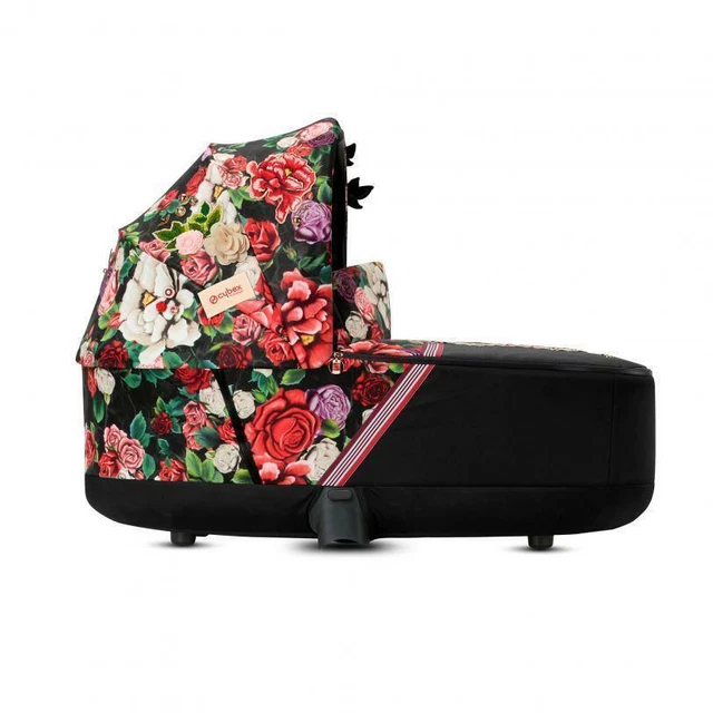 CYBEX Spring Blossom Priam Lux Carry Cot – Black