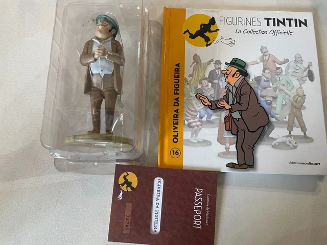 Figurine Tintin Pixi – Olivera Da Figueira, Plomb, édition 2017 Avec Boîte Et Certificat