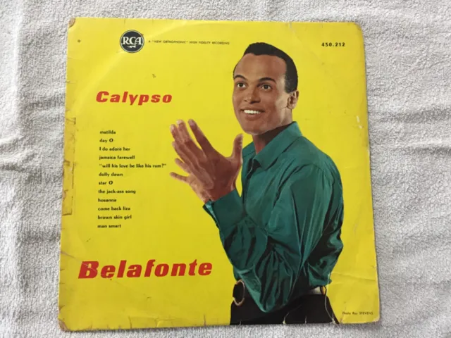 Vinyl 33 Tours Harry  Belafonte / Calypso / 430 212 /