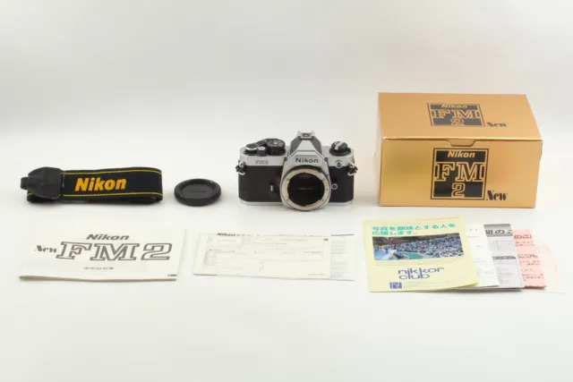 S/N 870XXXX [Top MINT In Box Matual] Nikon New FM2 FM2N late Camera From JAPAN