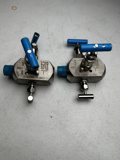 SWAGELOK, SS-V3NBM8-F8-11421, ISOLATION Double Block And Bleed Valve £