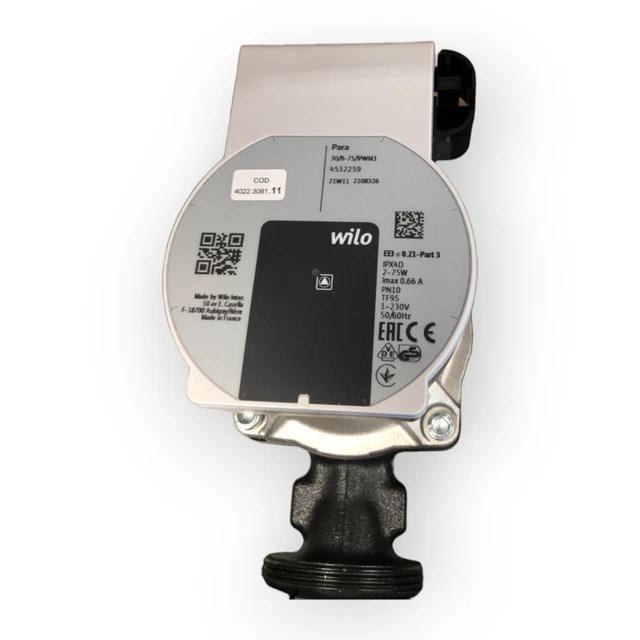 Pompa Circolatore Wilo NFSL12/6-HEP-1 C per Caldaia Savio Biasi BI1262103