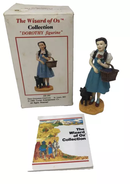 The Wizard of Oz Collection Dorothy Figurine by Dave Grossman 1996 w/ COA Number