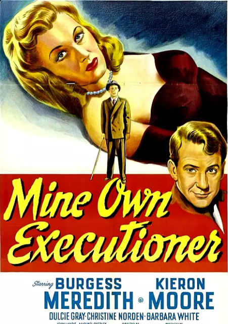 16mm Feature Film: MINE OWN EXECUTIONER (1947) Burgess Meredith - EXCELLENT ORIG