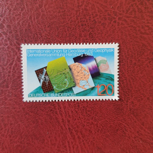 Briefmarke Bund BRD 1983, Michel 1187, Geodäsie, postfrisch