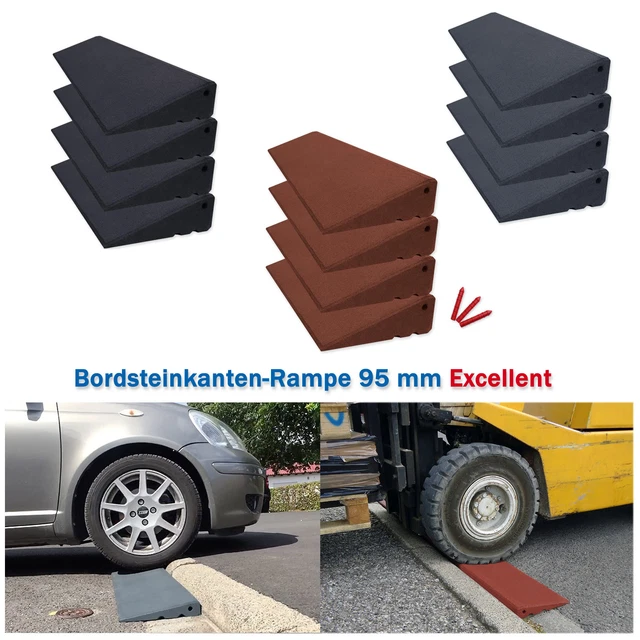 Rampa Per Cordolo In Gomma 50x32,5x14 Cm - Foto 12