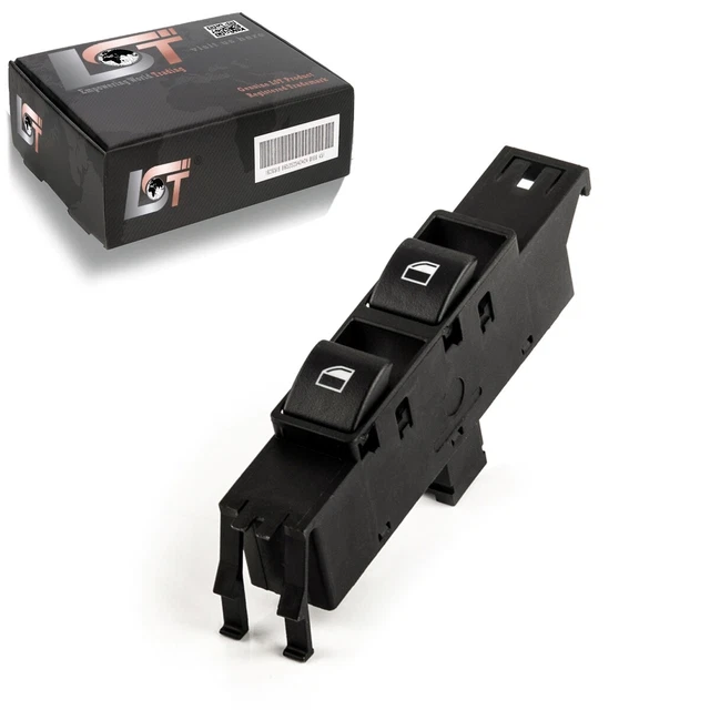 Fensterheberschalter Vorne Links Für BMW 3er E46 – 61316902183, 3 Tasten, ABS, Plug-and-Play, Fahrertür