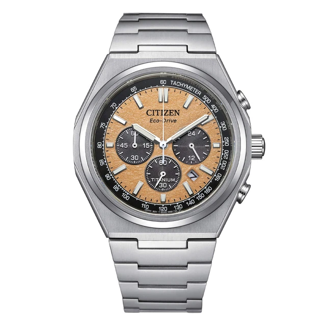 CITIZEN ECO-DRIVE OROLOGIO DA UOMO CRONOGRAFO SUPERTITANIO CA4610-85A