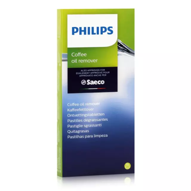 Reinigungsset - Philips Saeco Entkalker, Kaffeefettlöser & Service Kit 3