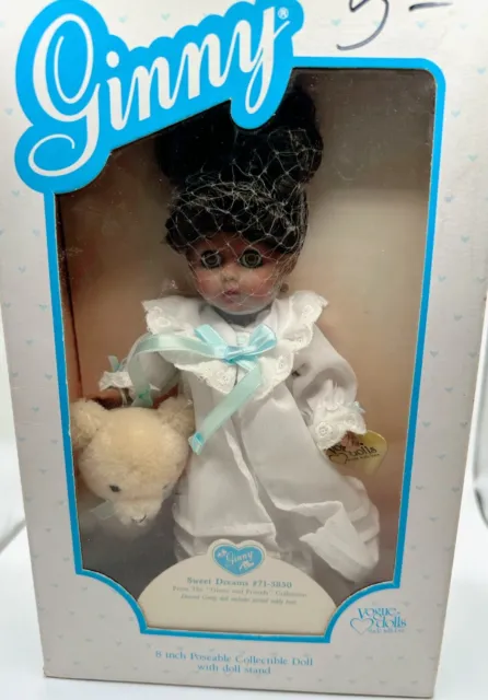 Rare, NIB, 1988 8" Dakin Vogue Doll - Ginny and Friends Sweet Dreams $71-385