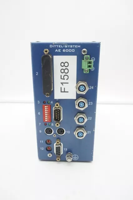 Dittel-System AE6000 F 62001 Prozessüberwachung          F 1588 EA