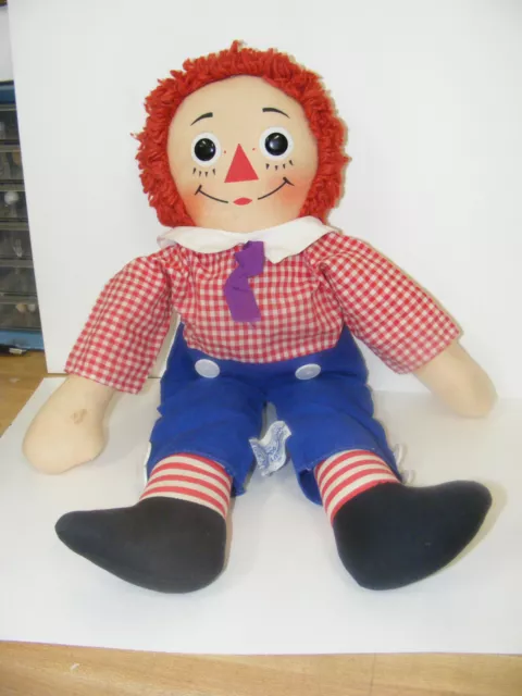 Vintage Knickerbocker 20" Raggedy Andy Doll Johnny Gruelle Original