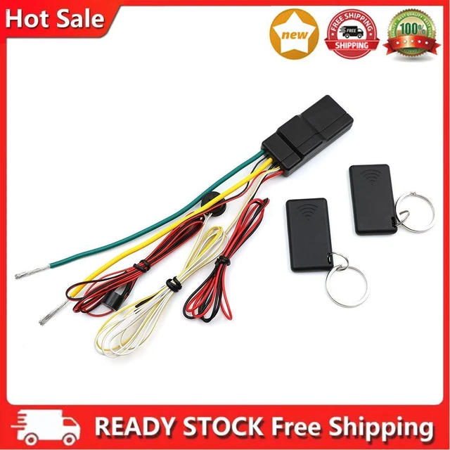 2.4GHz RFID Immobilizer Car Engine Lock Anti-Hijacking Engine Auto On Cut Off