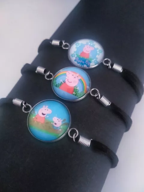 Peppa Pig Bracelet Peppa Toy Handmade Bracelet Set 2