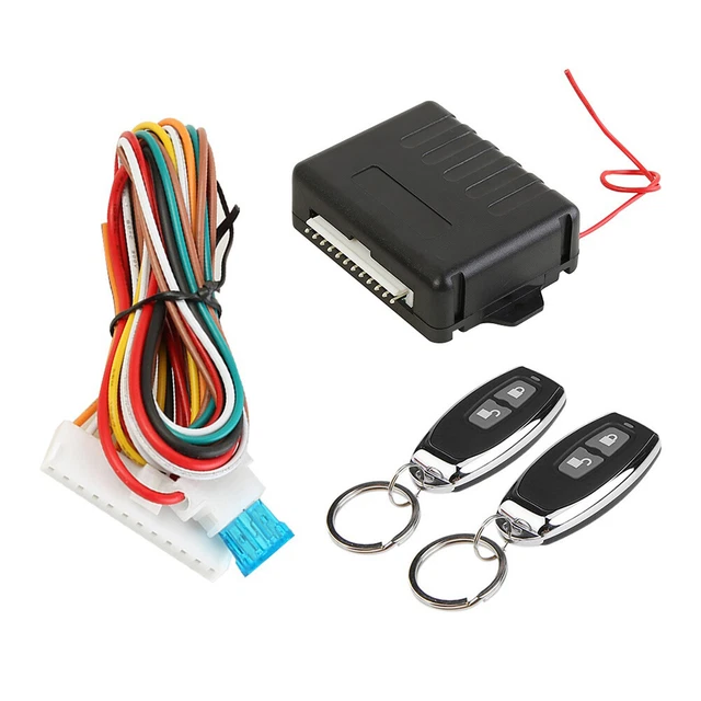 Universal Car Remote Central Door Lock Kit Keyless Entry Alarm System 410/T231 2