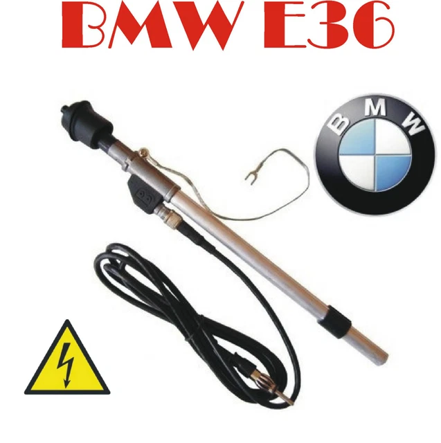 thumbnail interactive-video image 1 of Stainless Steel Manual Telescopic Rod Antenna For BMW E36 Convertible - Fender Mount 1 of 3