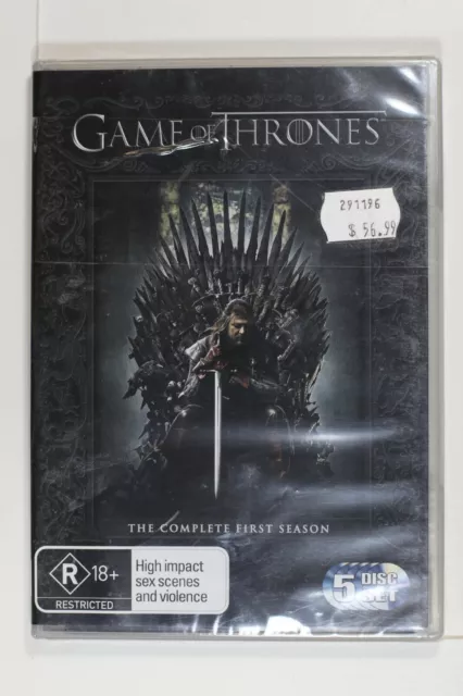 Game of Thrones: Season 1 (5-Disc) Region 4 - New Sealed - Sent Tracking (D892