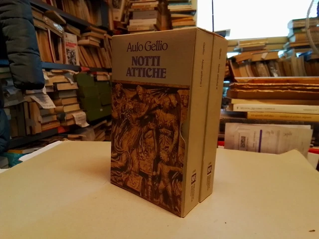 NOTTI ATTICHE, 2 VV, GELLIO AULO Cofanetto BUR 1992, 7g24 NOTTI ATTICHE, 2 VV, GELLIO AULO Cofanetto BUR 1992, 7g24