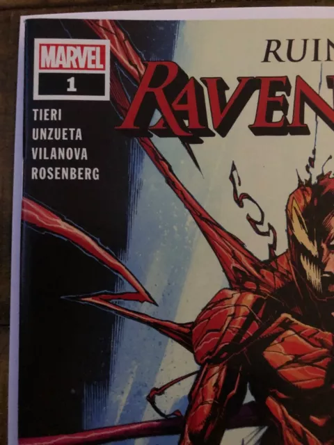 Ruins of Ravencroft Carnage #1 First Printing  1st App Cortland Kasady 2