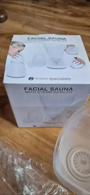 Facial Sauna With Steam Inhaler