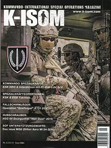 K-ISOM 5/2019 Kommando Special Operations BW KSK Spezialkräfte Krav Maga SWAT