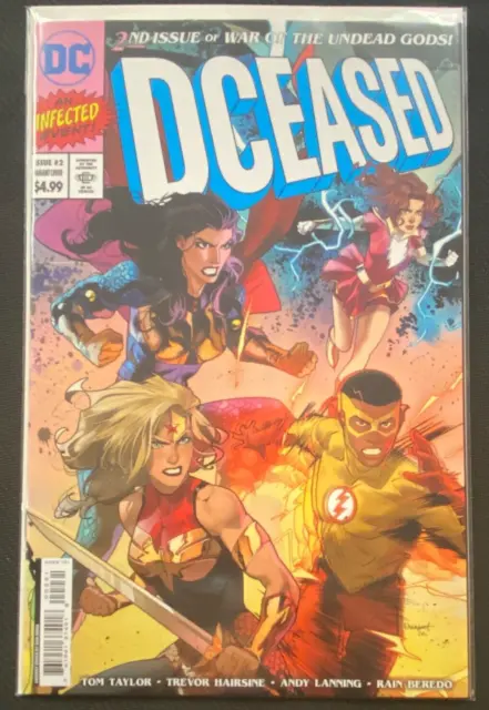 DCeased: War of the Undead Gods #2 C Dan Mora Cover DC 2022 VF/NM Comics