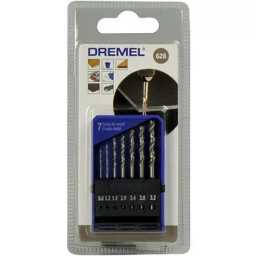 Dremel 628 Precision 7 Drill Bit Set - special price