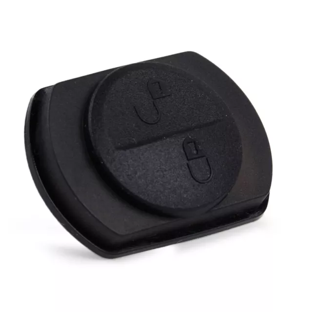 2 Button Replace Rubber Pad Fit for Mitsubishi Colt Warrior Remote Key Fob Lou