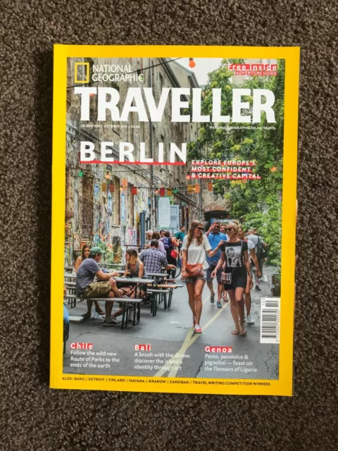 NATIONAL GEOGRAPHIC TRAVELLER MAGAZIN OKT 2019 - Berlin - Neu und ungelesen