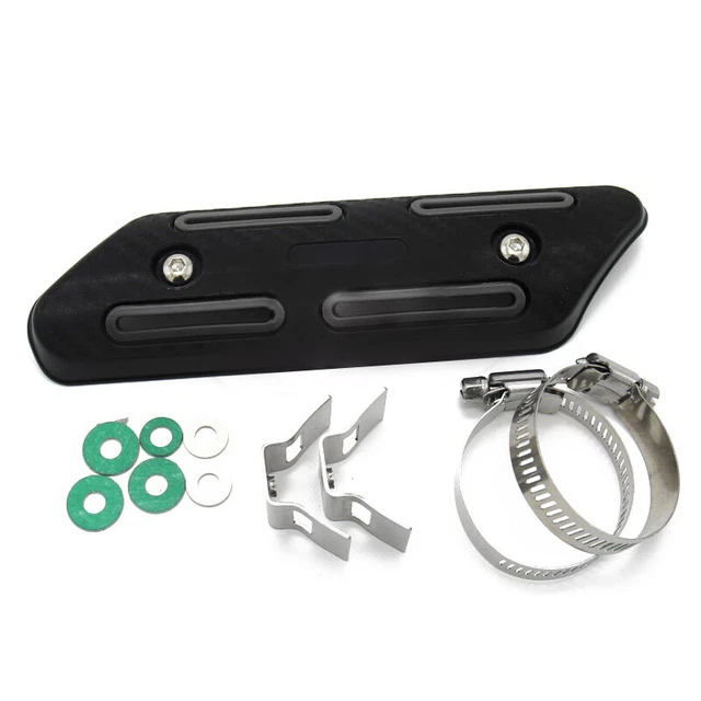 Motorcycle Bike Exhaust Muffler Pipe Heat Shield Cover Protector Anti Scalding