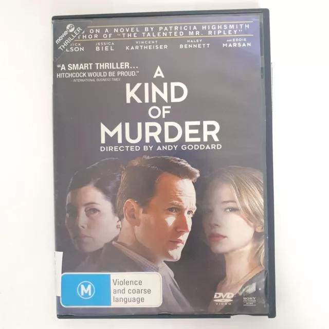 A Kind Of Murder DVD Region 4 PAL Free Postage