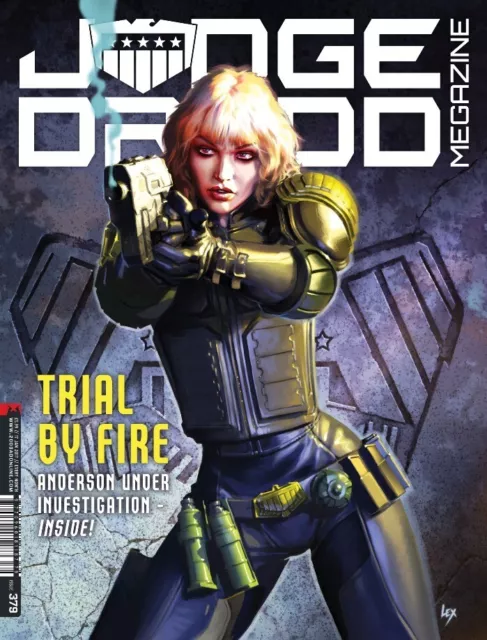 JUDGE DREDD: THE MEGAZINE - ISSUE 379 with SUPPLEMENT - 2000AD - EXCELLENT 2016