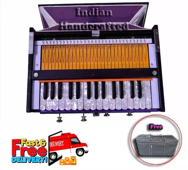 Harmonium 4 Stopper Musical Instruments Long Sustain Sound Single Bellow 30 Key