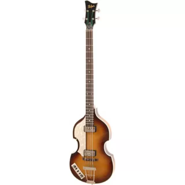 Höfner HCT-500/1-LH Violin Bass CT Lefthand Sunburst - Linkshänder Halbakustik-B