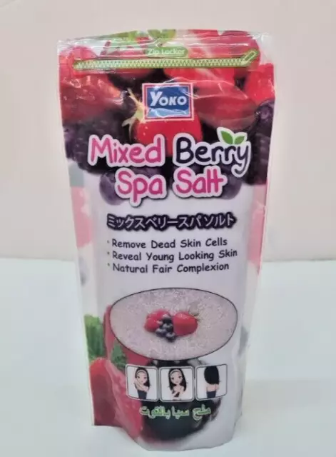 Effet magique du sel de spa aux baies mélangées de Yoko