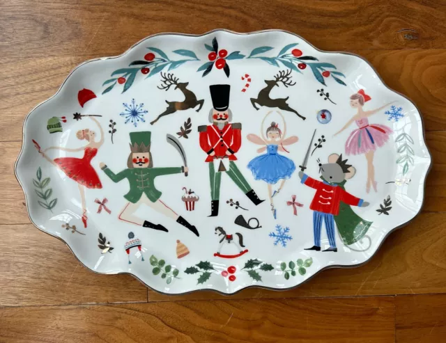 BRAND NEW ROBERT Stanley Home Collection Christmas Nutcracker 9 Plate  $28.99 - PicClick