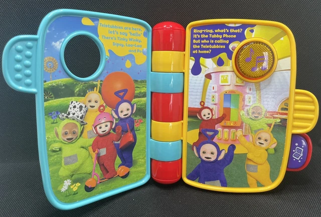 VTECH TELETUBBIES TIME To Rhyme Interactive Book Lights & Sounds ...
