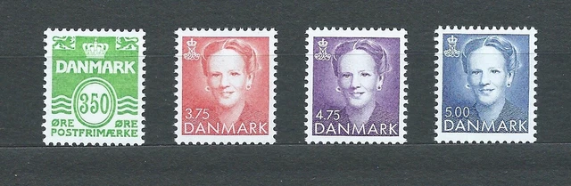 DANEMARK - 1992 YT 1030 à 1033 - TIMBRES NEUFS** MNH LUXE