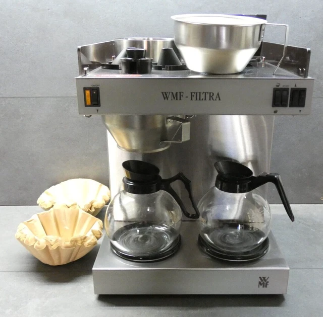 WMF Filtra / Gastro Kaffeemaschine mit 2 Kannen & Zubehör ! Gastronomie