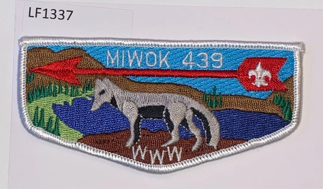 Boy Scout OA 439 Miwok Lodge Flap