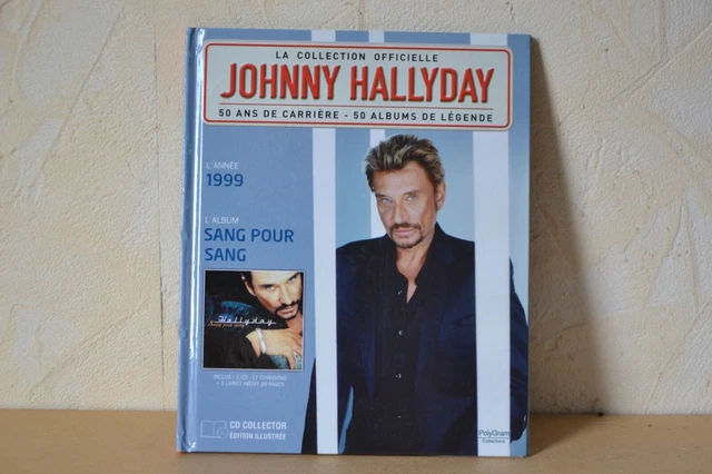 JOHNNY HALLYDAY - Sang pour sang - Collection officielle 50 albums de