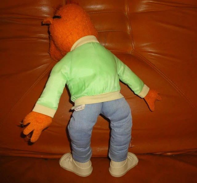 muppet 1978 Fisher Price Scooter  Muppets Doll Plush Stuffed Toy 16", Jim Henson 3