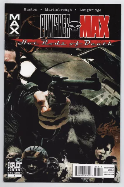 Punisher Max Hot Rods Of Death #1 (Marvel, 2010) VF/NM