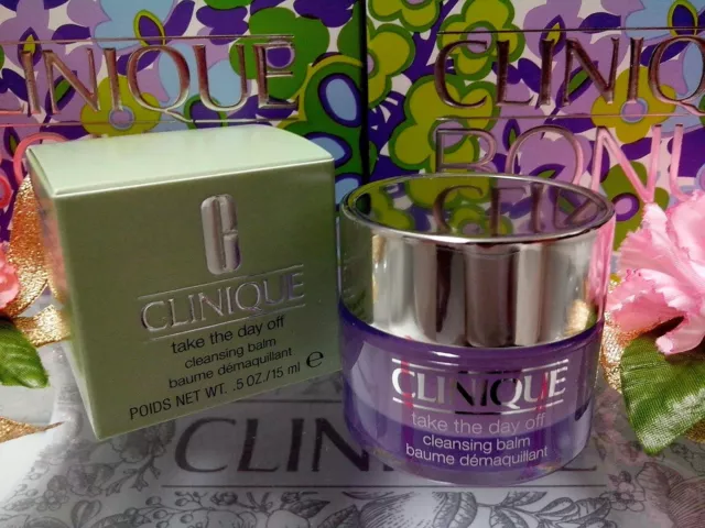 ☾SALE☽ Clinique Take The Day Off Cleansing Balm ☾0.5oz/15ml☽ BOXED P/FREE" NEW!